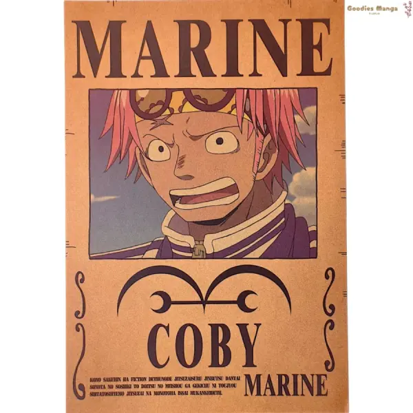 Acheter Affiche Coby One Piece A3 | Goodies Manga