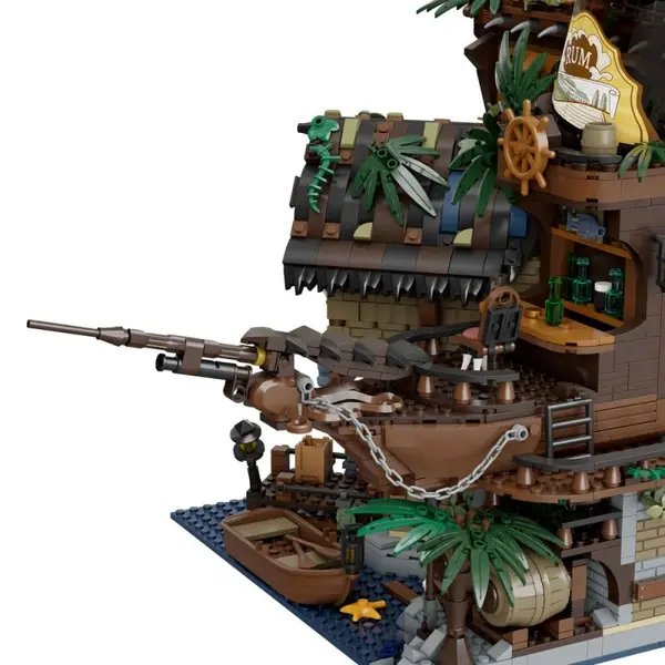 Pantasy Original - Jeu de construction The Pirates Pub 44 cm