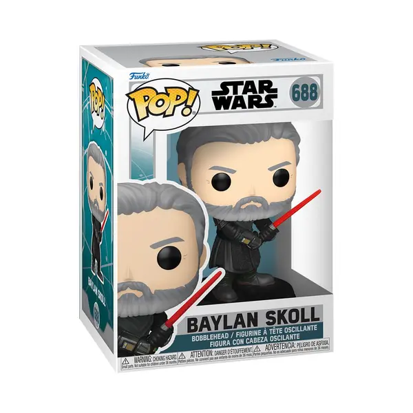 BAYLAN SKOLL STAR WARS AHSOKA POP VINYL FIGURINE S2 9 CM