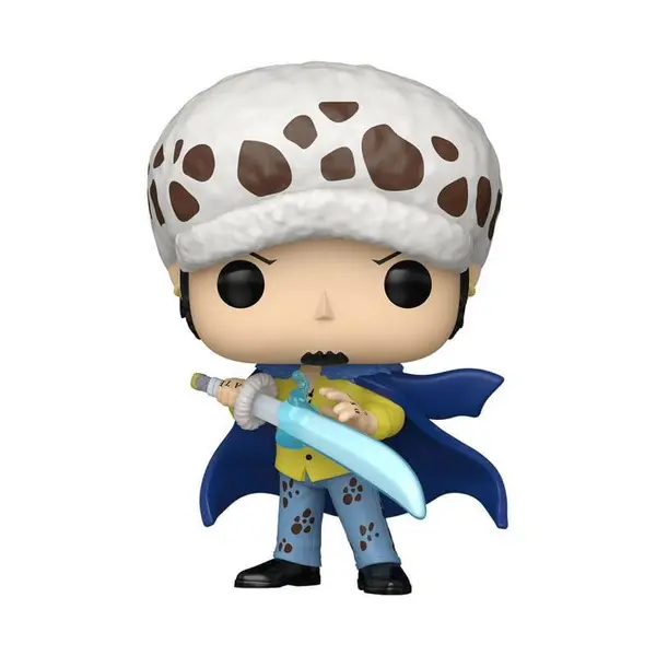 TRAFALGAR LAW BLUE ANESTHESIA ONE PIECE FIGURINE POP ANIMATION VINYL 9 CM
