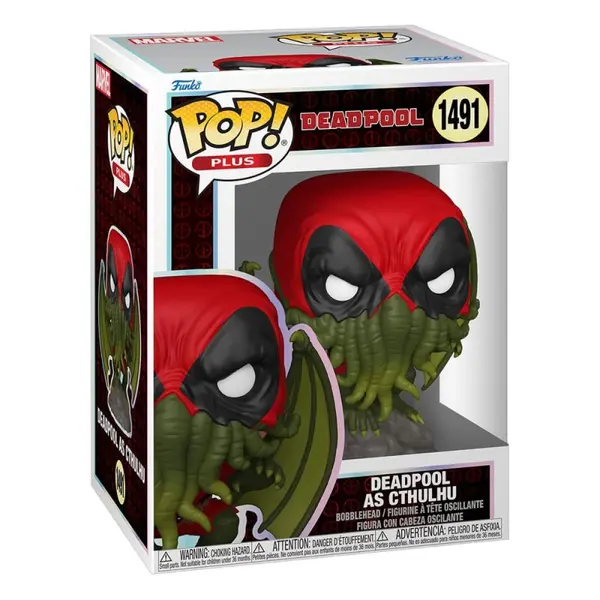 Marvel - Figurine POP! Plus Deadpool en Cthulhu 9 cm