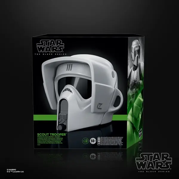 STAR WARS Black Series Casque Imperial Scout Trooper Hasbro
