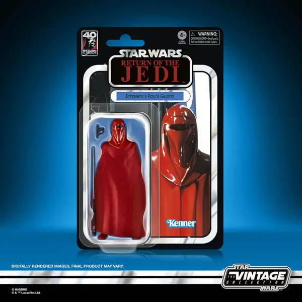 STAR WARS Episode VI Figurine Garde Royal Impérial 40th Anniversary Black Series Hasbro