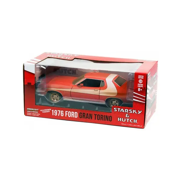 STARSKY & HUTCH 1976 Ford Grand Torino Weathered Version Greenlight Collectibles
