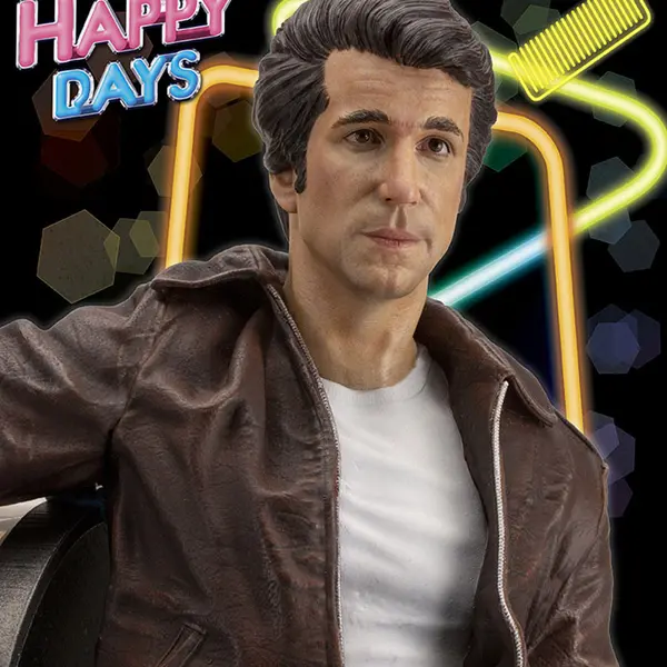 HAPPY DAYS Statue Fonzie Old & Rare Inifinite Statue