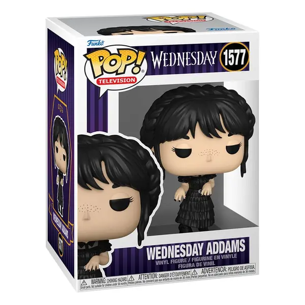 WEDNESDAY - WEDNESDAY (MERCREDI) ADDAMS DANCING POP! FIGURINE VINYLE 9CM