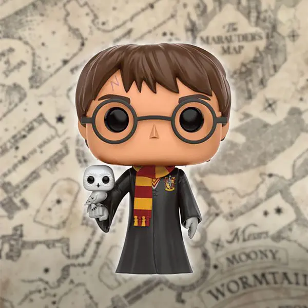 HARRY POTTER Figurine Harry & Hedwige POP! Movies Vinyl Funko