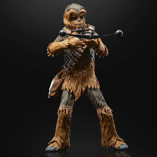 STAR WARS Episode VI Figurine Chewbacca 40th Anniversary Black Series Hasbro