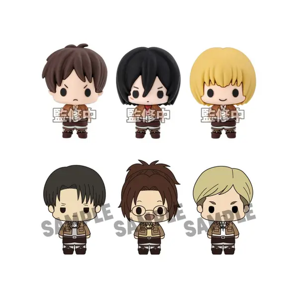 Attack on Titan figurines mini Chokorin Collection 5 cm Megahouse