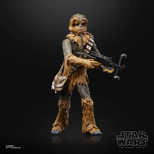 STAR WARS Episode VI Figurine Chewbacca 40th Anniversary Black Series Hasbro