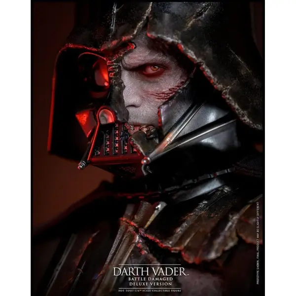 Star Wars - Figurine 1/6 Darth Vader (Battle Damaged) Deluxe Version 35 cm