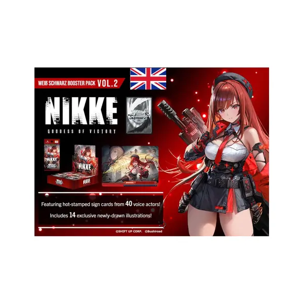 Weiss Schwarz Boîte de 10 Boosters GODDESS OF VICTORY: NIKKE Vol.2 (EN)
