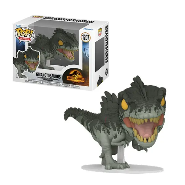 Figurine Jurassic World 3 - Giganotosaurus Pop 10cm