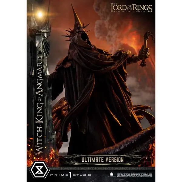 LE SEIGNEUR DES ANNEAUX Statue Le Roi-Sorcier d’Angmar Ultimate Version Prime 1 Studio