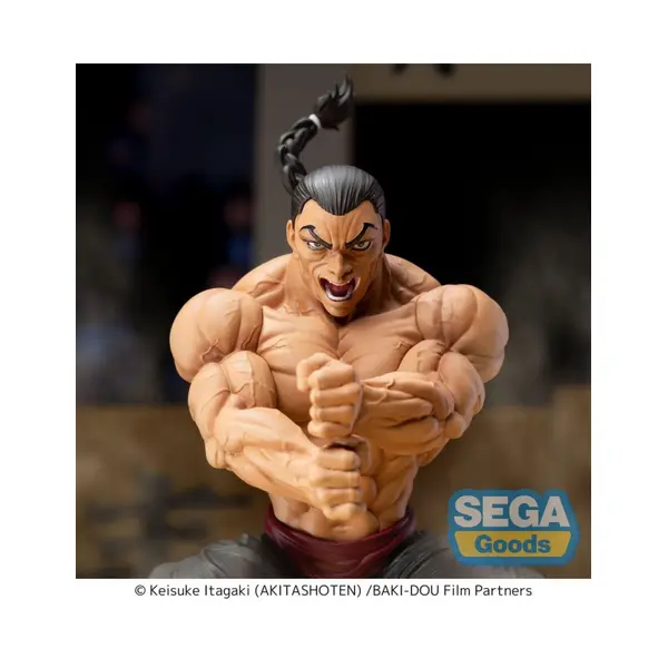 Sega - Baki-Dou - figurine Luminasta Kaioh Retsu