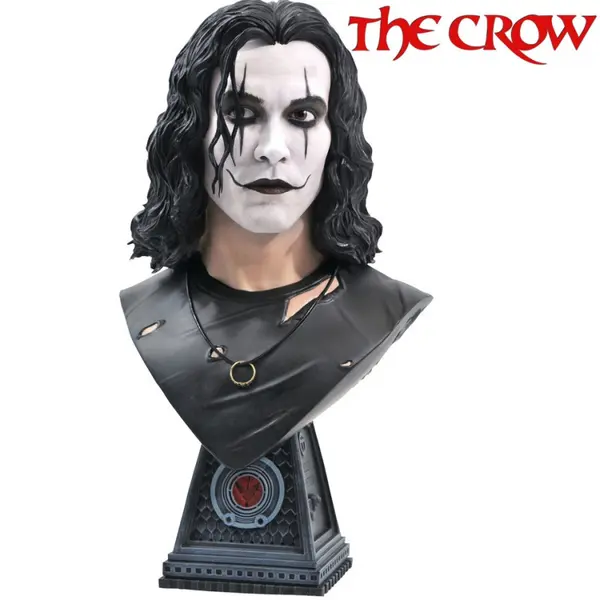 THE CROW Buste Eric Draven Legends in 3D Diamond Select