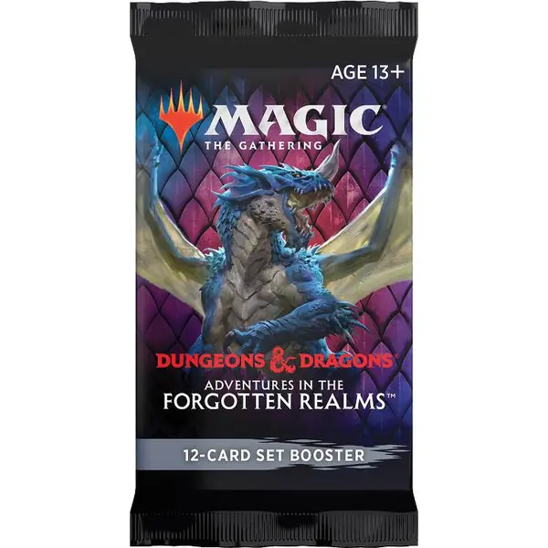 SET BOOSTERS DUNGEONS AND DRAGONS ADVENTURES IN THE GORGOTTEN REALM