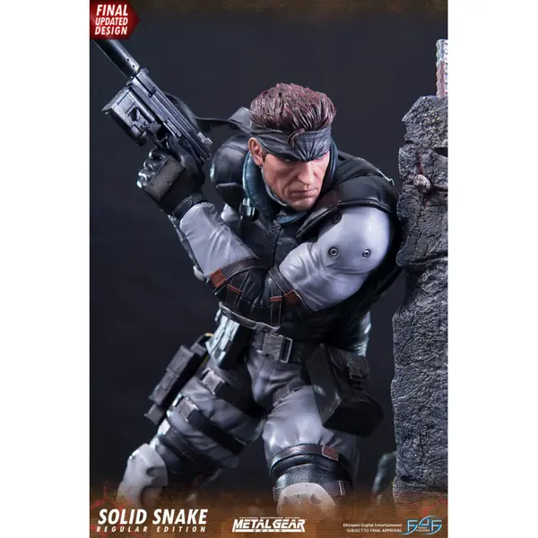 METAL GEAR SOLID Statue Solid Snake Regular F4F