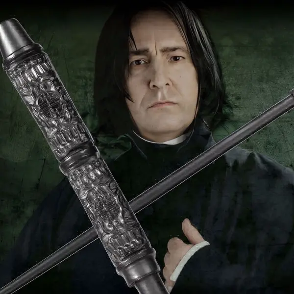 HARRY POTTER Réplique Baguette Severus Rogue Édition Personnage Noble Collection