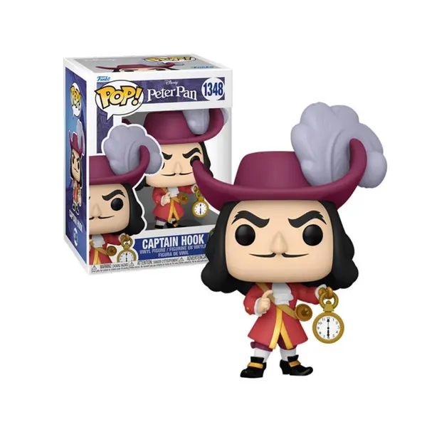 DISNEY - CAPTAIN HOOK POP! FIGURINE VINYL 9CM