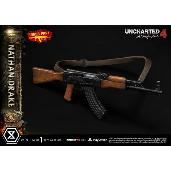 UNCHARTED 4 Statue Nathan Drake Ultimate Premium Masterline Deluxe Bonus Version Prime 1 Studio