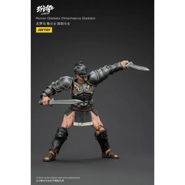 Strife - Figurine 1/18 Roman Gladiator Dimachaerus Gladiator 11 cm