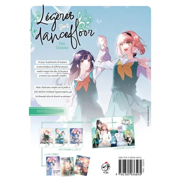 Légères sur le dancefloor - Partie 1 (Tomes 1 à 3) - Coffret 3 mangas