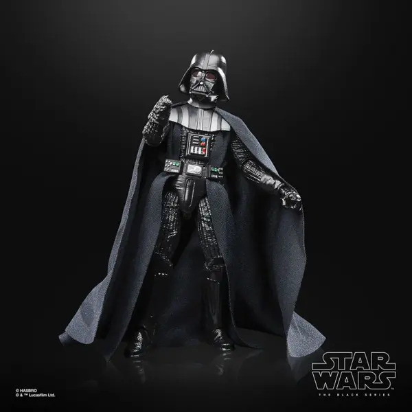 STAR WARS Episode VI Figurine Dark Vador 40th Anniversary Black Series Hasbro