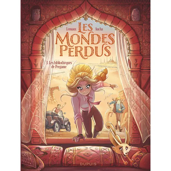 LES MONDES PERDUS - TOME 3 - LES BIBLIOTHEQUES DE PERGAME