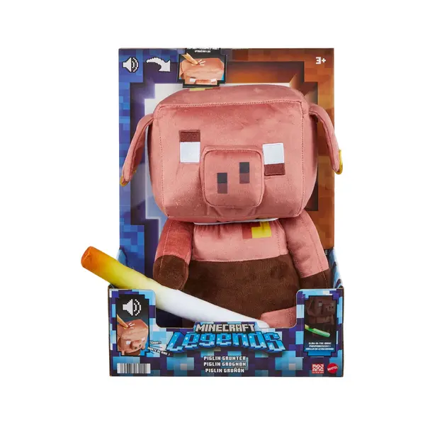 MINECRAFT - PIGLIN PELUCHE ELECTRONIQUE