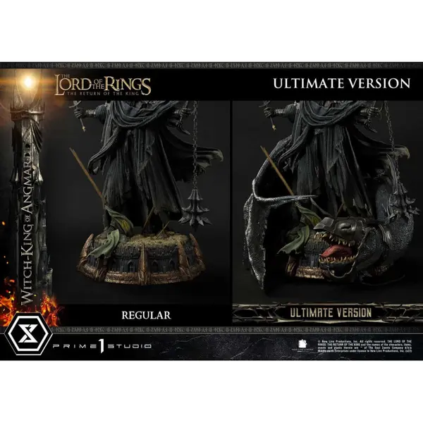 LE SEIGNEUR DES ANNEAUX Statue Le Roi-Sorcier d’Angmar Ultimate Version Prime 1 Studio