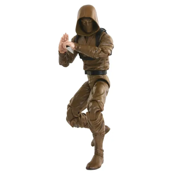 BROWN NINJA ARTICULATED ICONS BASIC NINJA BROWN 6IN ACTION FIGURE