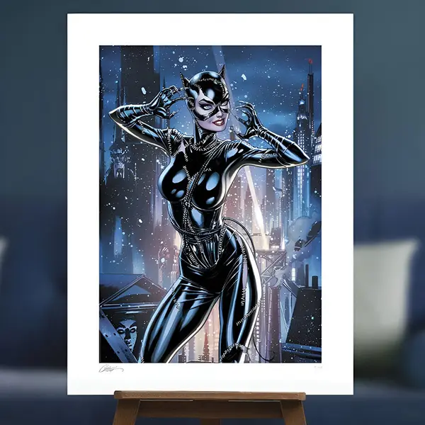 DC COMICS Impression Art Print Catwoman 80th Anniversary : Batman Returns Sideshow