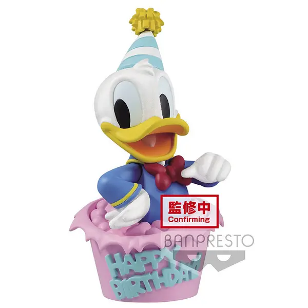 DONALD DUCK Figurine Fluffy Puffy Donald Duck Version A Banpresto