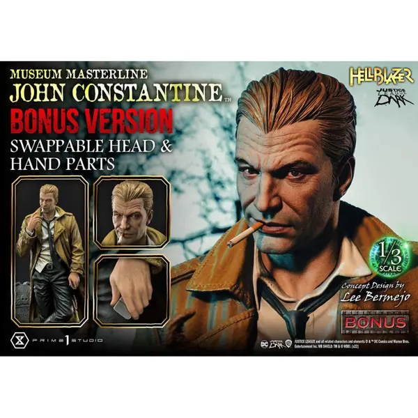 DC COMICS Hellblazer Statue John Constantine Deluxe Bonus Version Prime 1 Studio