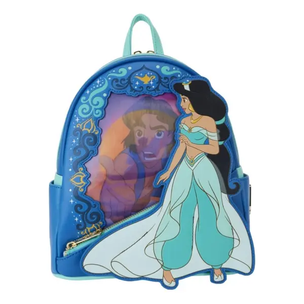 Mini Sac A Dos Disney - Aladdin Princess Jasmine Lenticular