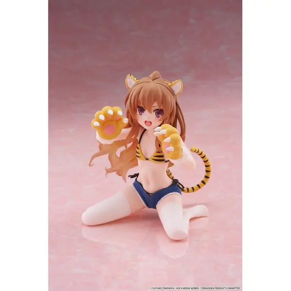 Toradora! figurine PVC Desktop Cute Taiga Aisaka (Tiger Costume Swimwear Ver.) 13 cm Taito