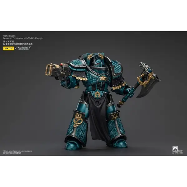 Warhammer The Horus Heresy - Figurine Alpha Legion Lernaean Terminator avec Volkite Charger 20 cm