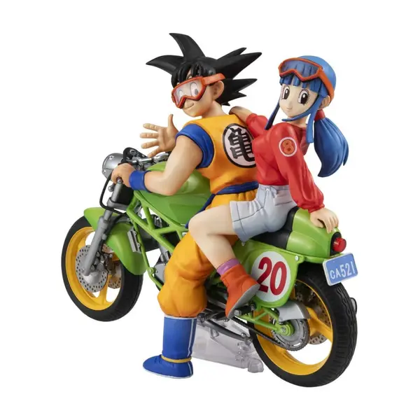 Megahouse - Dragon Ball Z - figurine Desktop Real McCoy 05 Son Goku & Chichi Limited Ver.