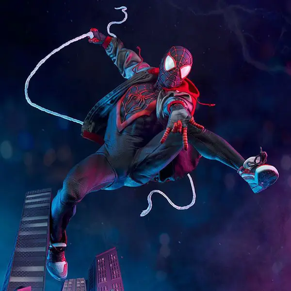 MARVEL Statue Miles Morales Premium Format Sideshow