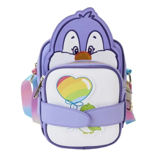 Sacoche Carebears Bisounours - Cousins Cozy Heart Penguin