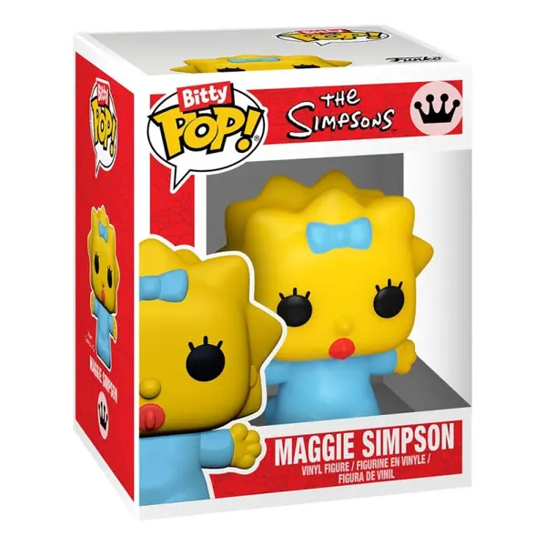 Les Simpson - Pack 4 figurines Bitty POP! Les Simpson Series 3 2 cm