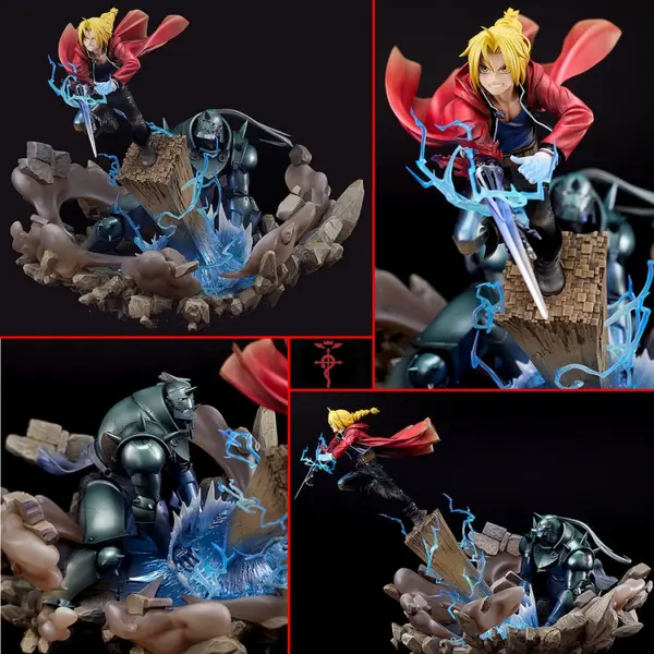 FULLMETAL ALCHEMIST Statue Edward & Alphonse Elric Good Smile Company