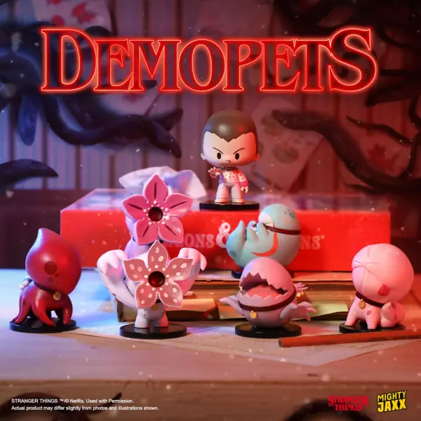 STRANGER THINGS - DEMOPETS TRADING FIG 1 RANDOM