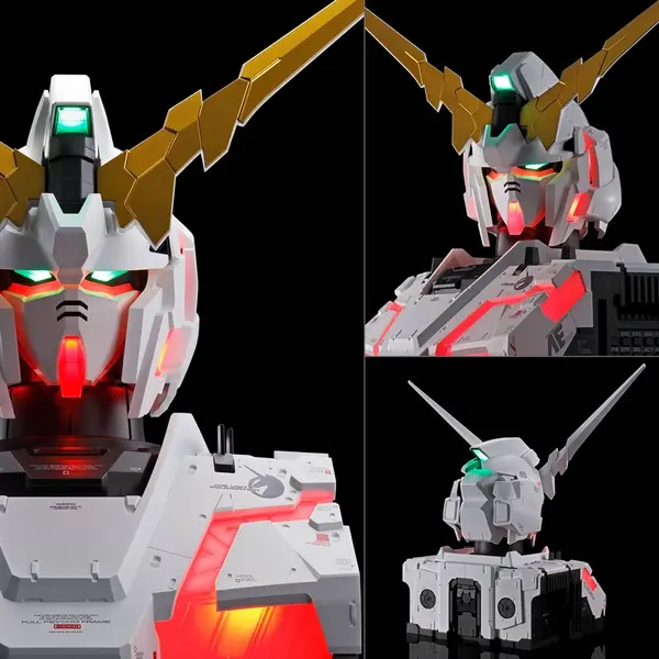 GUNDAM Real Experience Model Rx-0 Unicorn Gundam Auto-Transsform Ed. Bandai