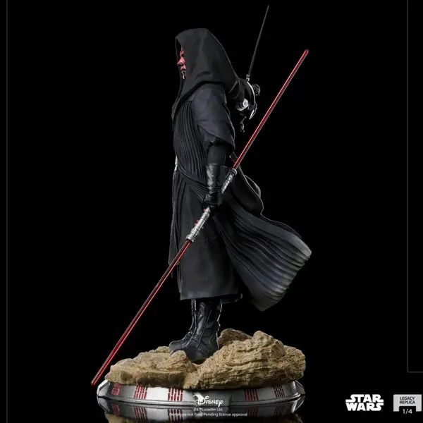 STAR WARS Statue Darth Maul Legacy Replica Deluxe Version Iron Studios