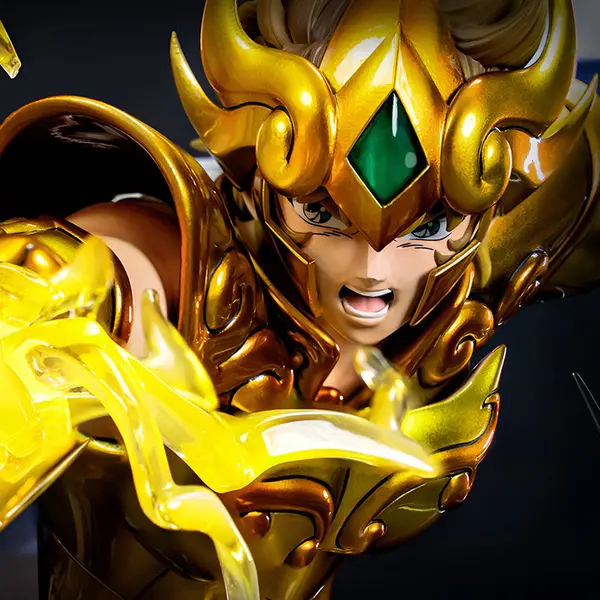 SAINT SEIYA Statue Leo Aiolia Zodiakos Studio