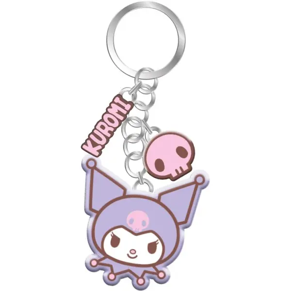 Sanrio - Porte-clés métal Kuromi