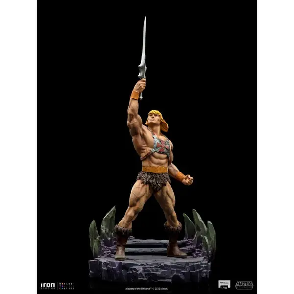 MAITRES DE L’UNIVERS Statue Musclor Art Scale Iron Studios