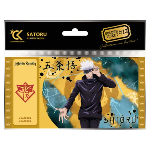 Golden Ticket Jujutsu Kaisen - V2 Satoru
